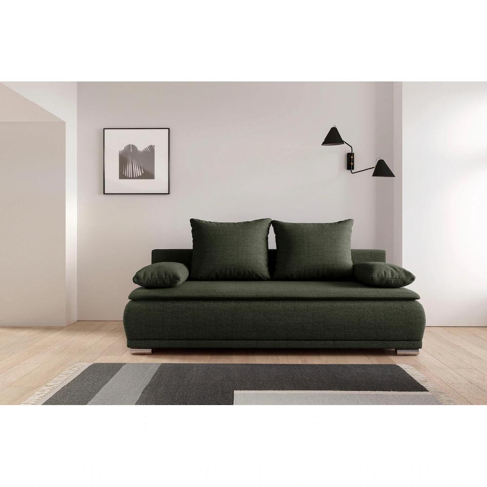 WERK2 Schlafsofa »Biggi« 2-Sitzer Sofa & Schlafcouch mit Bettkasten