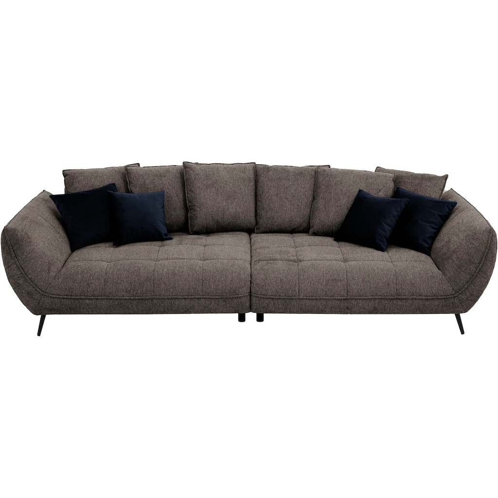 exxpo - sofa fashion Big-Sofa »Triton« (2 St.) inkl.10-teiliges Kissenset gemütliches Megasofa viel Platz zum Relaxen kaufen Fabrikladen