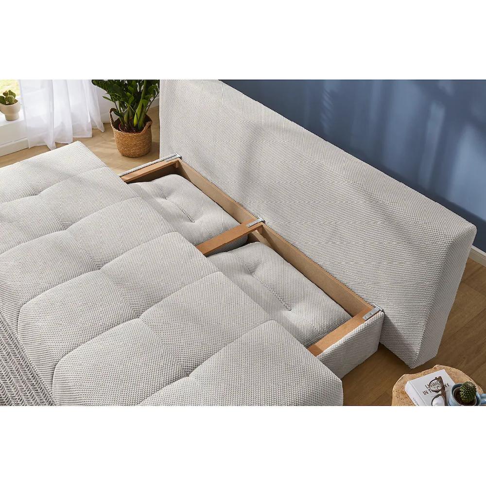 Jockenhöfer Gruppe Schlafsofa »Til« Wellenschaumpolster mit Gästebettfunktion und Stauraum/Bettkasten kaufen im Angebot