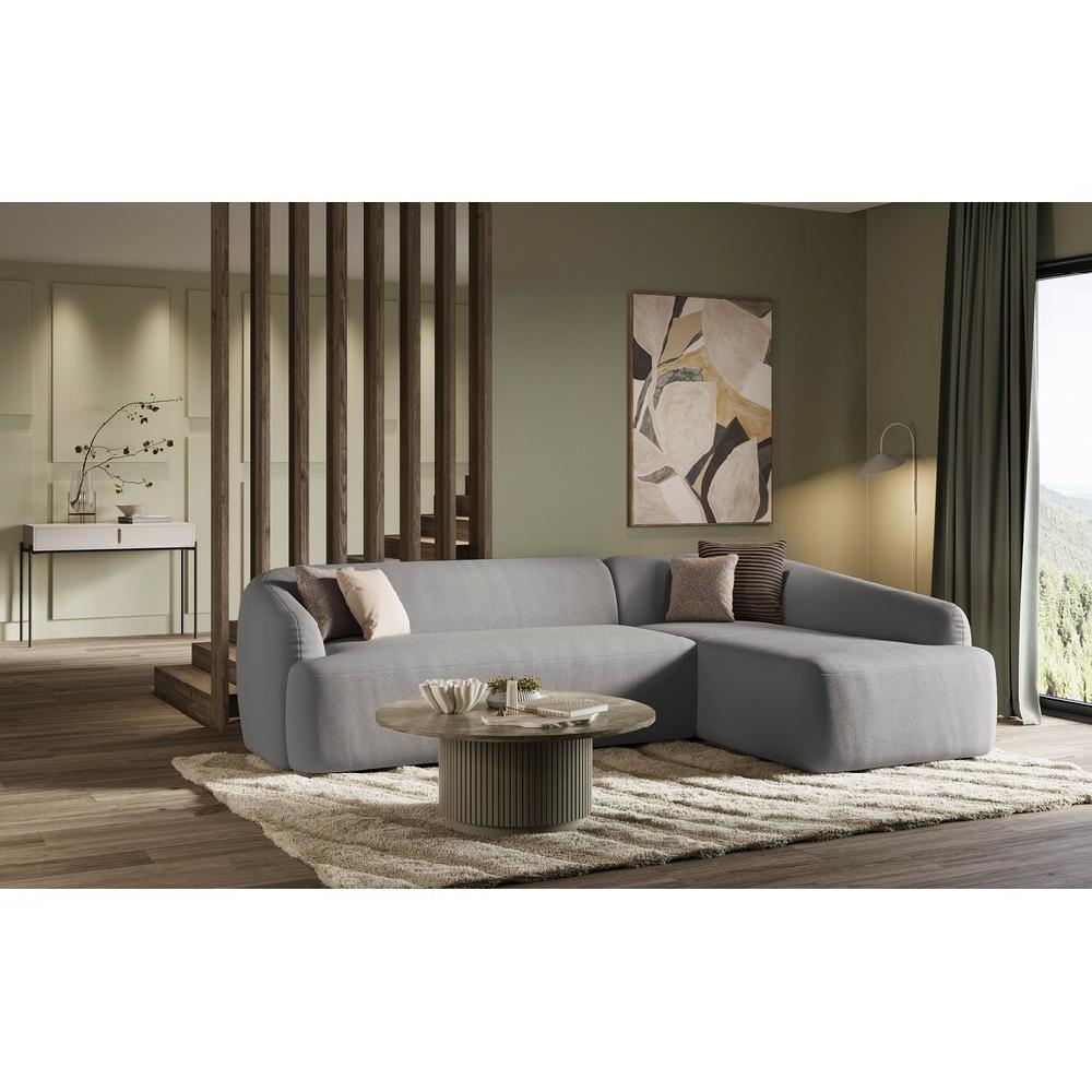 INOSIGN Ecksofa »Nergal Einzelsofa oder L-Form« Modernes Design schlichte Optik stilvoller Blickfang im Wohnzimmer kaufen Top Angebot