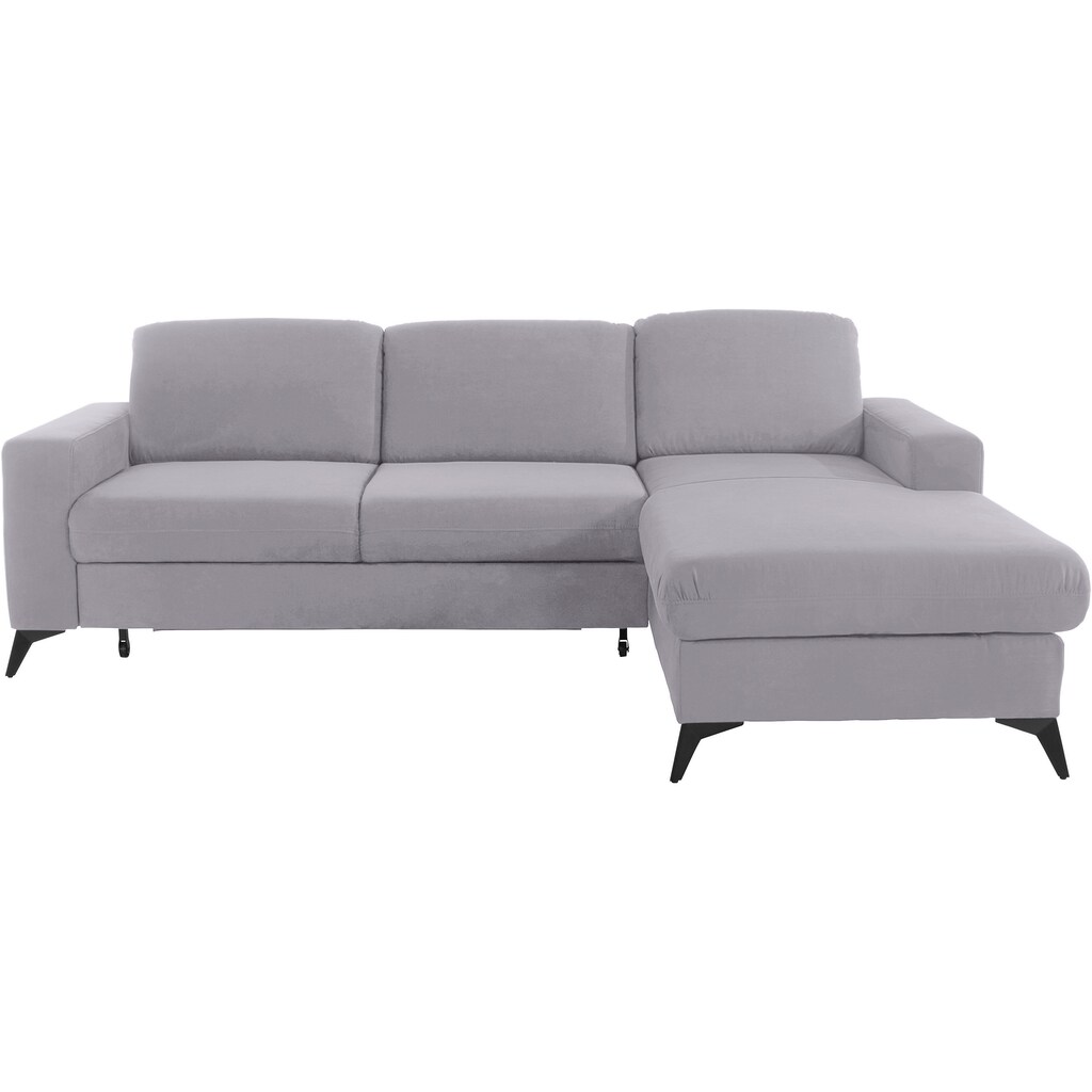 Places of Style Ecksofa »Lolland L-Form« Wahlweise mit Bettfunktion und Bettkasten Federkern kaufen Neuheiten