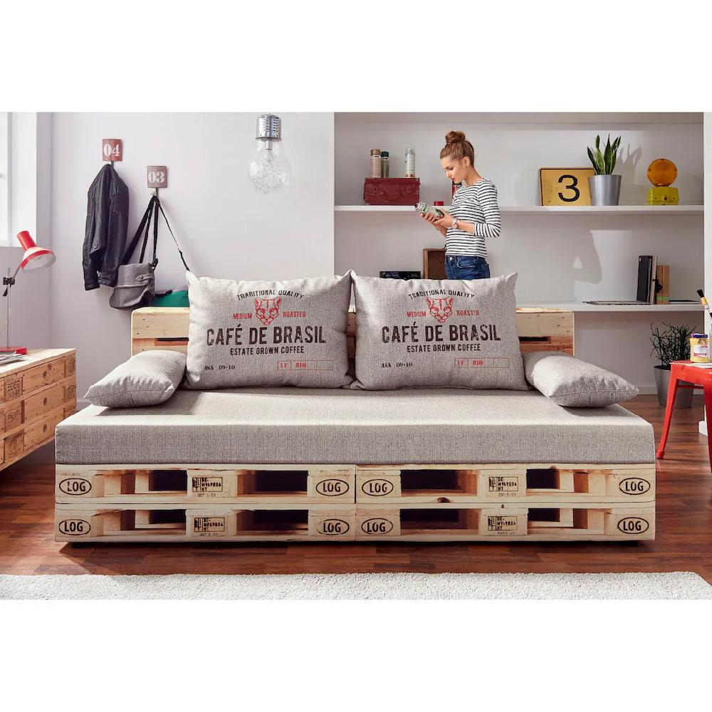 exxpo - sofa fashion Schlafsofa »Extravagantes Sofa für Individualisten mit Bettfunktion und Bettkasten« in außergewöhnlichen Bezugsvarianten Solitärmöbel kaufen Letzte 3 Tage