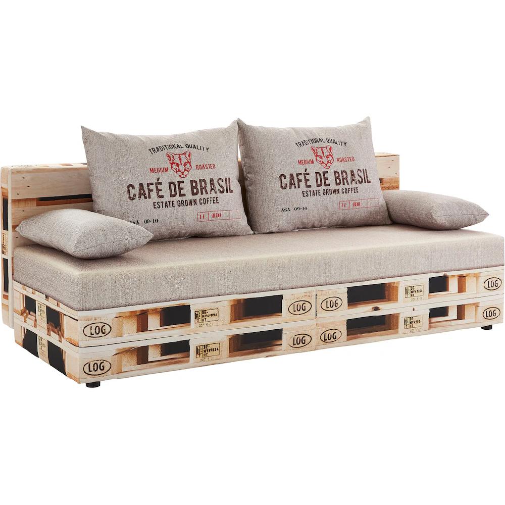 exxpo - sofa fashion Schlafsofa »Extravagantes Sofa für Individualisten mit Bettfunktion und Bettkasten« in außergewöhnlichen Bezugsvarianten Solitärmöbel kaufen Letzte 3 Tage