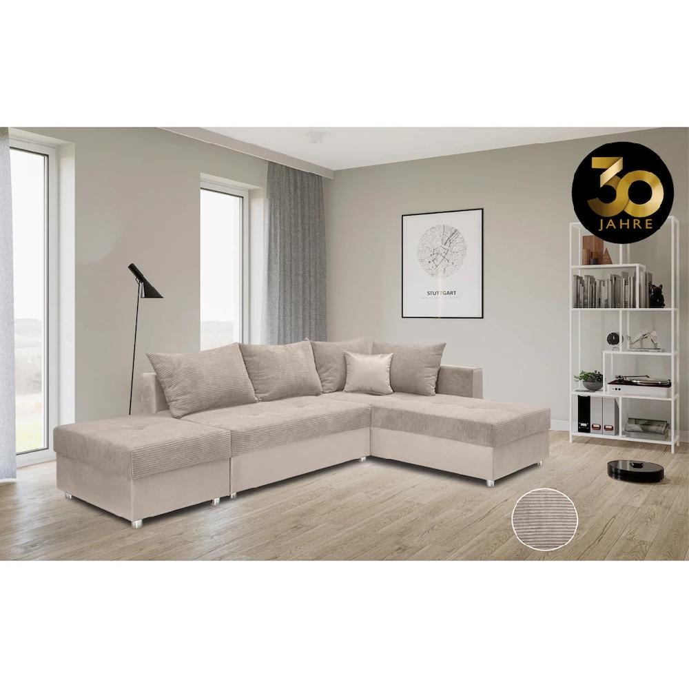 COLLECTION AB Ecksofa »30 Jahre Jubiläums-Modell Italia L-Form« kaufen JETZT KAUFEN