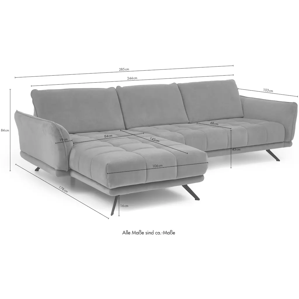 Die PlanBar Ecksofa »MP-IN20041 L-Form« kaufen Letzte 2 Tage