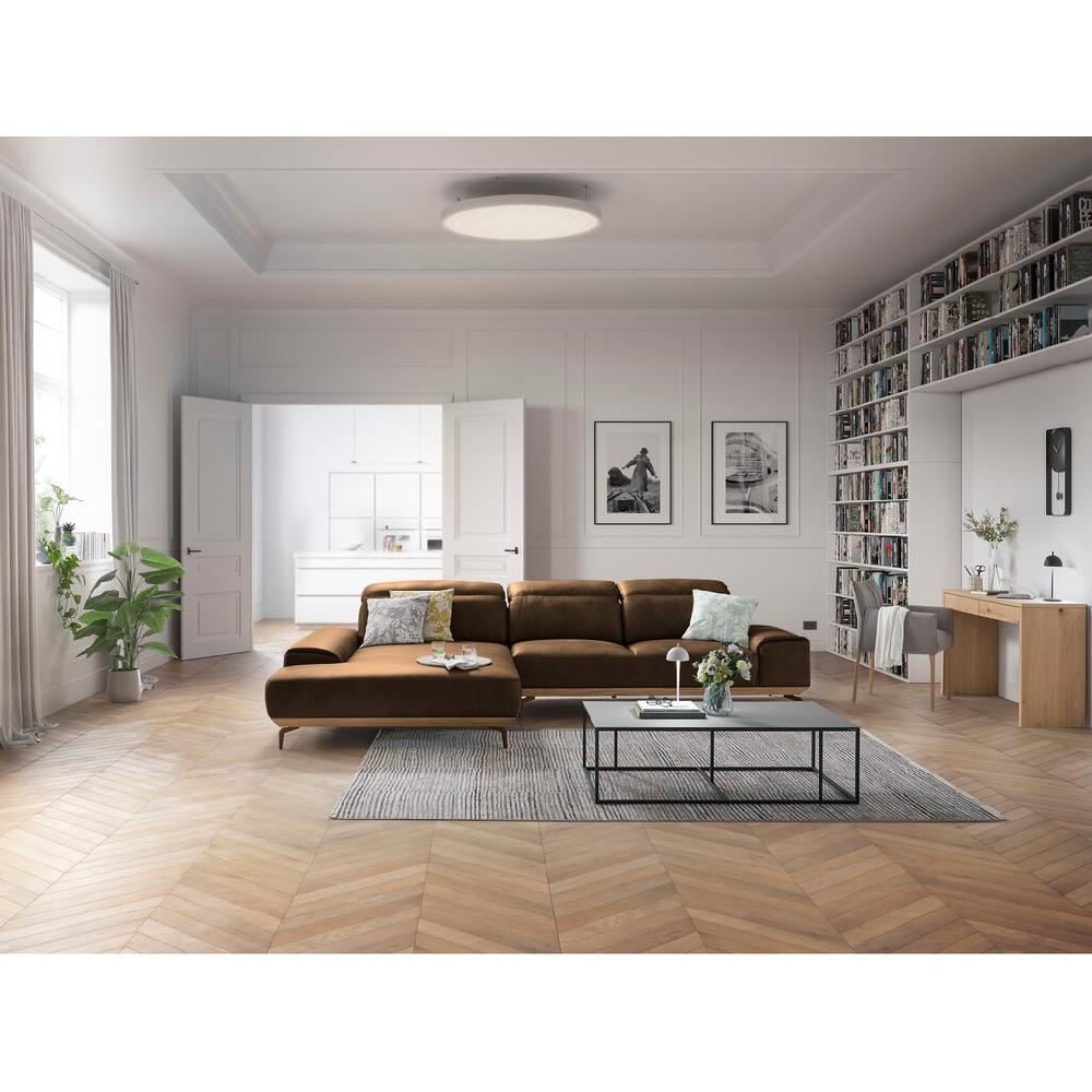 Musterring Wohnlandschaft »MR 2490« Bronze-Fuß Sitzhöhe 46cm wahlweise mit Funktionen Maße 342 x 207 cm kaufen Bis zu 55% Rabatt