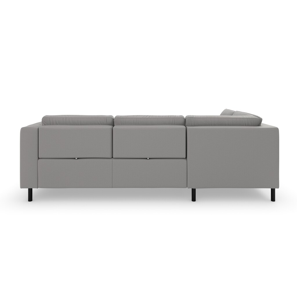 sit&more Ecksofa »Olsen L-Form« inklusive Sitztiefenverstellung wahlweise mit Bettfunktion 15cm hoch kaufen Discount Store für neue Produkte