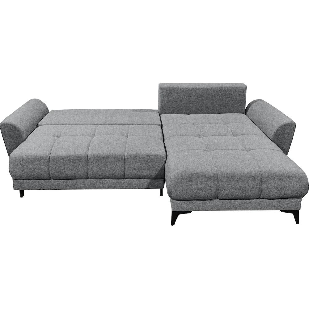 ED EXCITING DESIGN Ecksofa »Bern L-Form« frei im Raum stellbar mit Bettkasten mit Schlaffunktion kaufen Online