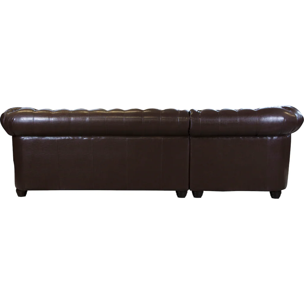 Home affaire Chesterfield-Sofa »Rysum L-Form« kaufen Günstig kaufen