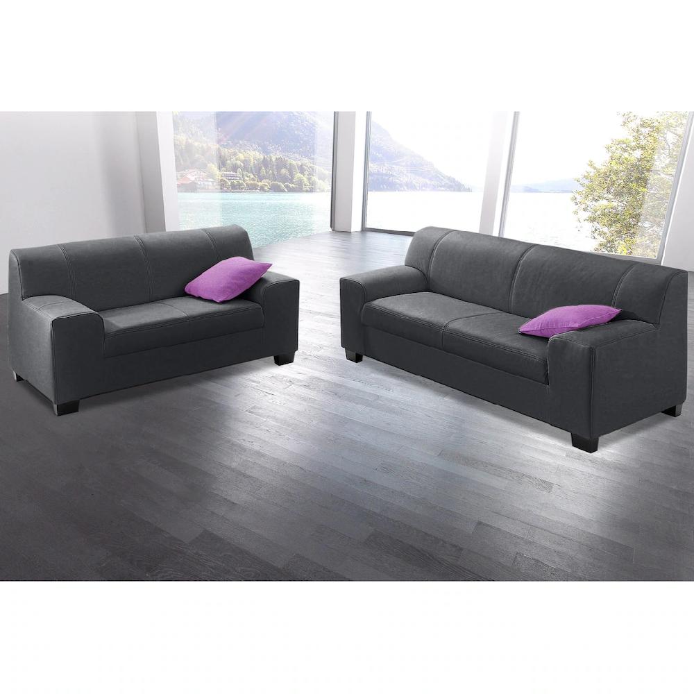 DOMO collection Polstergarnitur »Amando« (Spar-Set) bestehend aus 2er- und 3er-Sofa kaufen Großer Ausverkauf