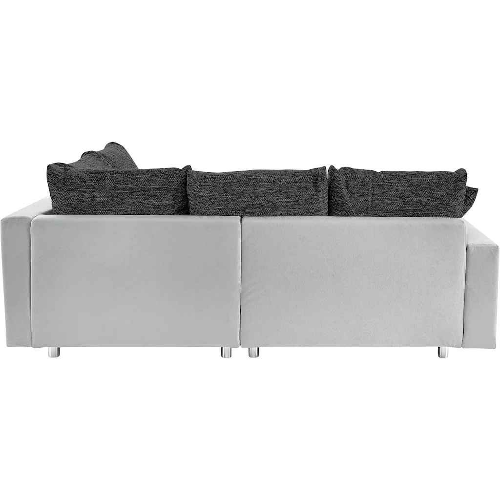 COLLECTION AB Ecksofa »Antonia L-Form« mit Federkern und zusätzlichem Hocker kaufen Preisnachlass