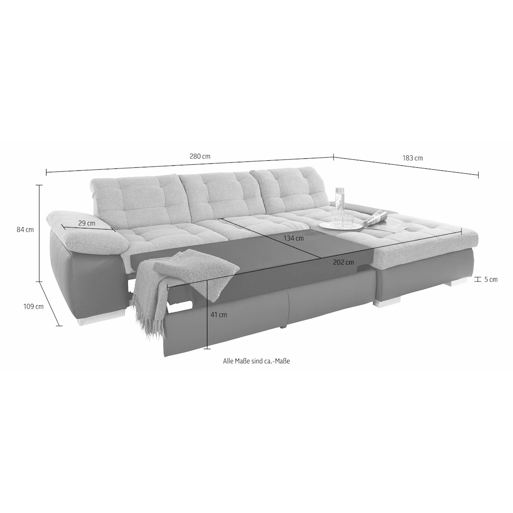 sit&more Ecksofa mit Bettfunktion online kaufen Zeitbegrenzte Promotion