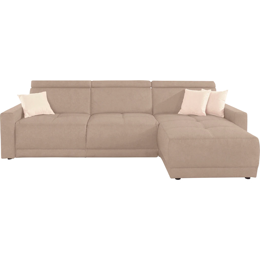 DOMO collection Ecksofa mit Kopfteilverstellung online kaufen Nur noch ein Tag übrig