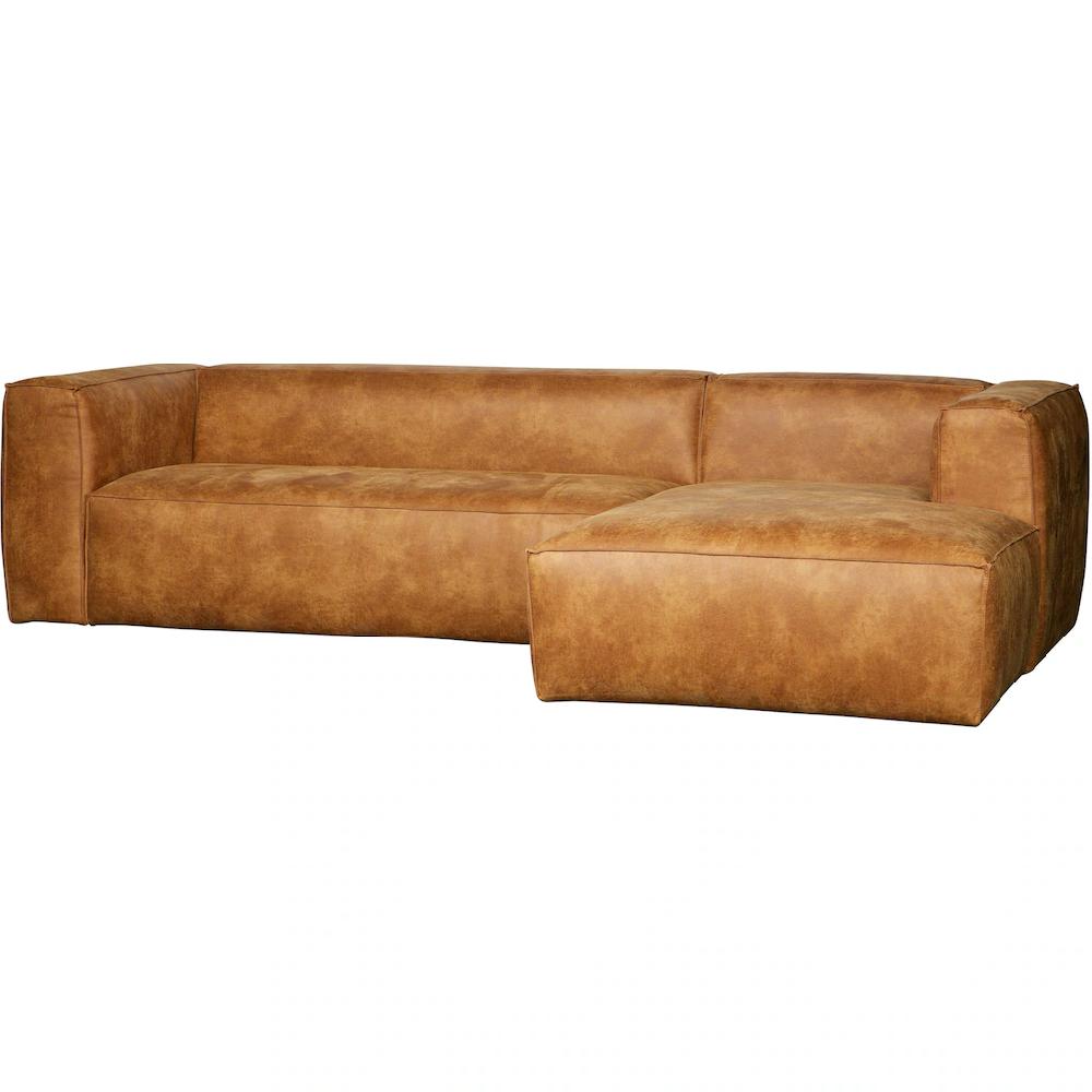 WOOOD Ecksofa »Bean« Bezug in Lederoptik Breite 305 cm kaufen Rabatte dieses Monats