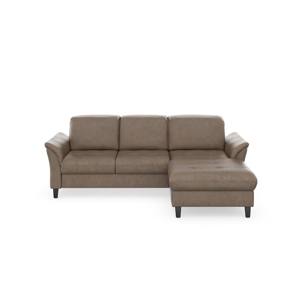 sit&more Ecksofa »Maggiore L-Form« wahlweise mit Kopfteilverstellung Bettfunktion und Bettkasten kaufen Verkauf