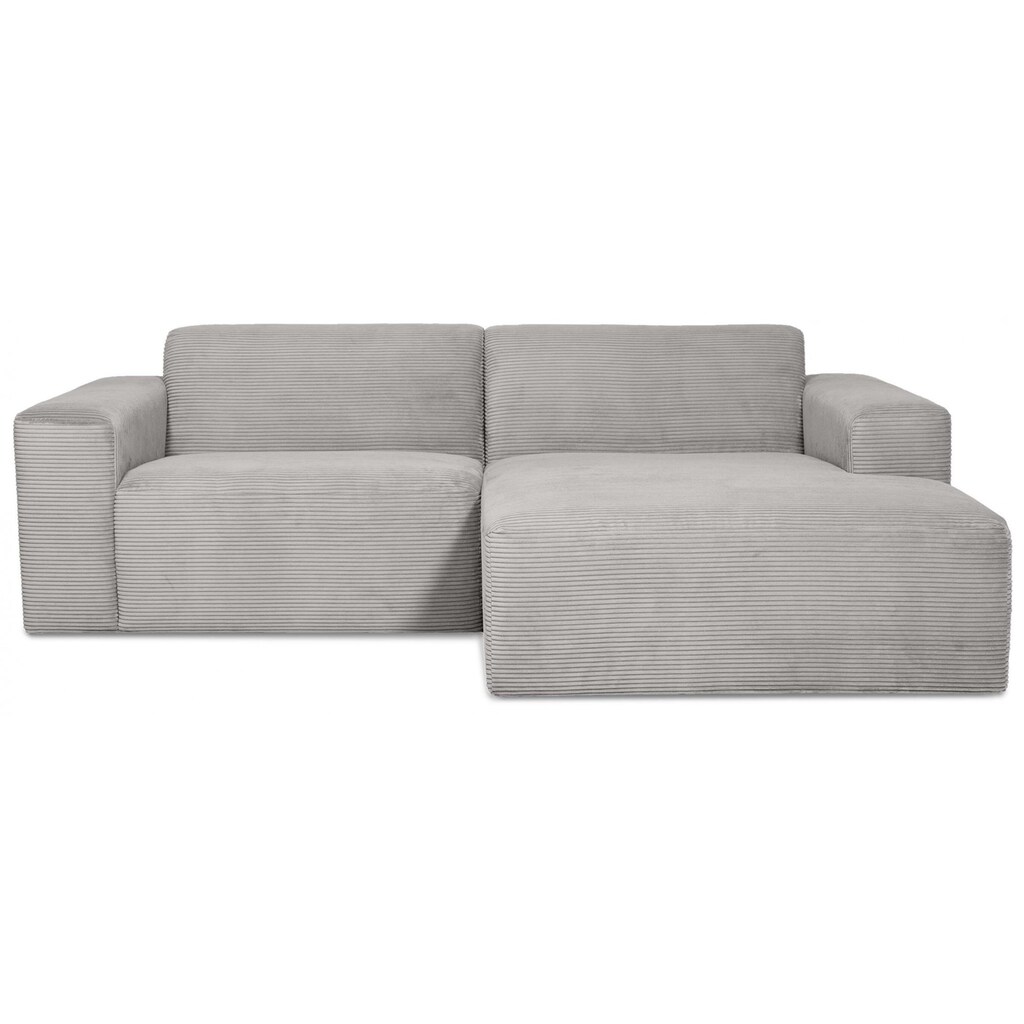 INOSIGN Ecksofa »Koa 228cm L-Form Modulsofa Webstoff Cord« Designsofa in Cord weicher Lounge-Sitzkomfort kaufen Sonderangebot