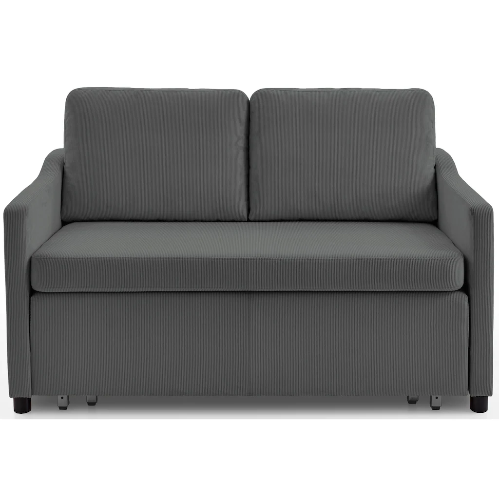 ATLANTIC home collection Schlafsofa »Anella« mit Cord-Bezug mit Schlaffunktion frei im Raum stellbar kaufen Muttertagsangebot