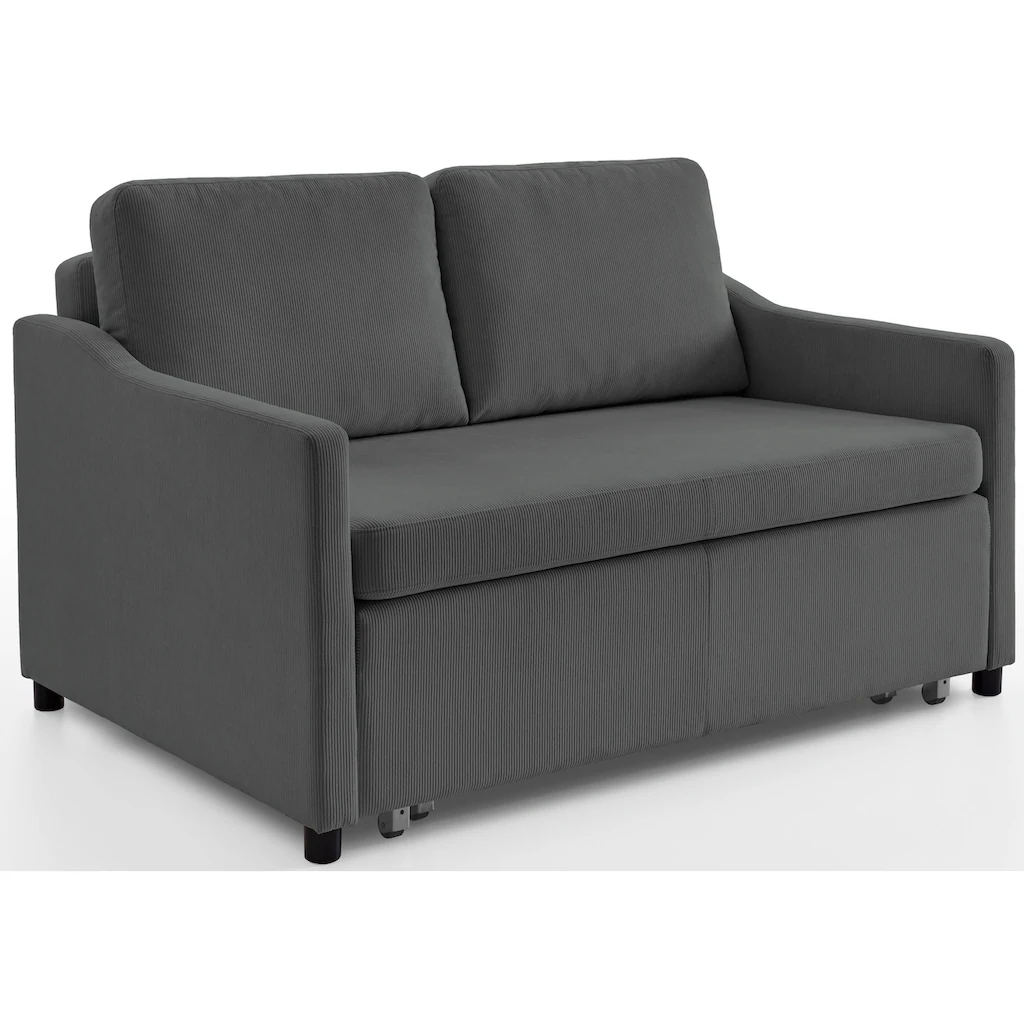 ATLANTIC home collection Schlafsofa »Anella« mit Cord-Bezug mit Schlaffunktion frei im Raum stellbar kaufen Muttertagsangebot