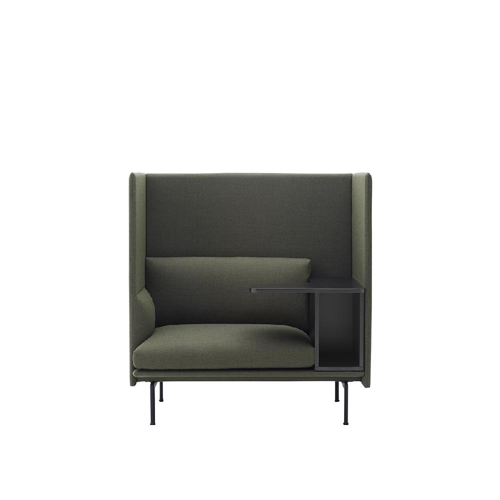 Seipp Sofa Outline Highback Work Produkte Büro und Arbeiten Sofas für Open Space Büros Preisnachlass