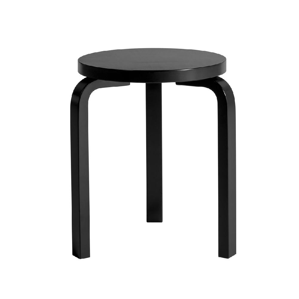 Seipp Hocker 60 schwarz/weiß Produkte Wohnen Hocker