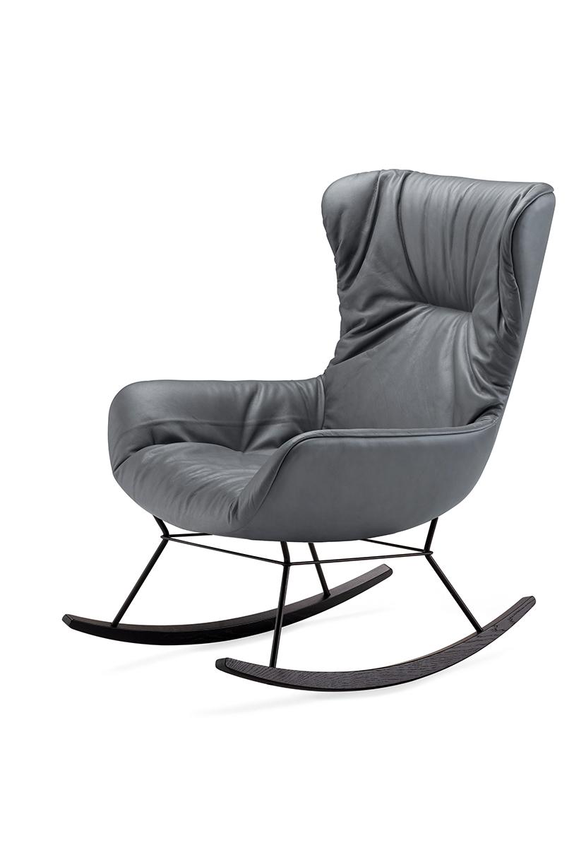 Seipp Schaukelsessel Leya Rocking Wingback Produkte Wohnen Sessel Blitzangebot