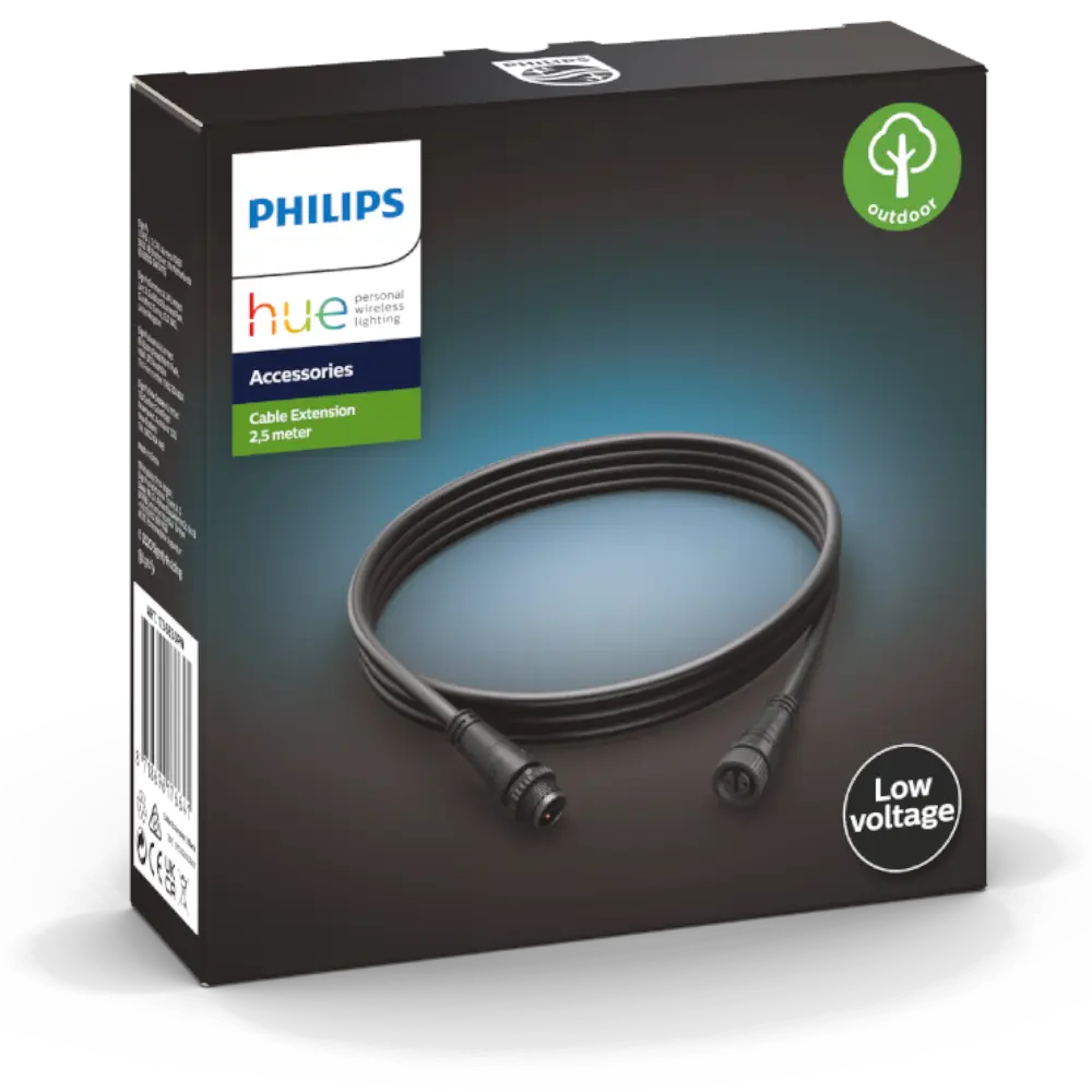smarthome Philips Hue Outdoor Niedervolt Verlängerungskabel kaufen Begrenzt auf 3 Tage