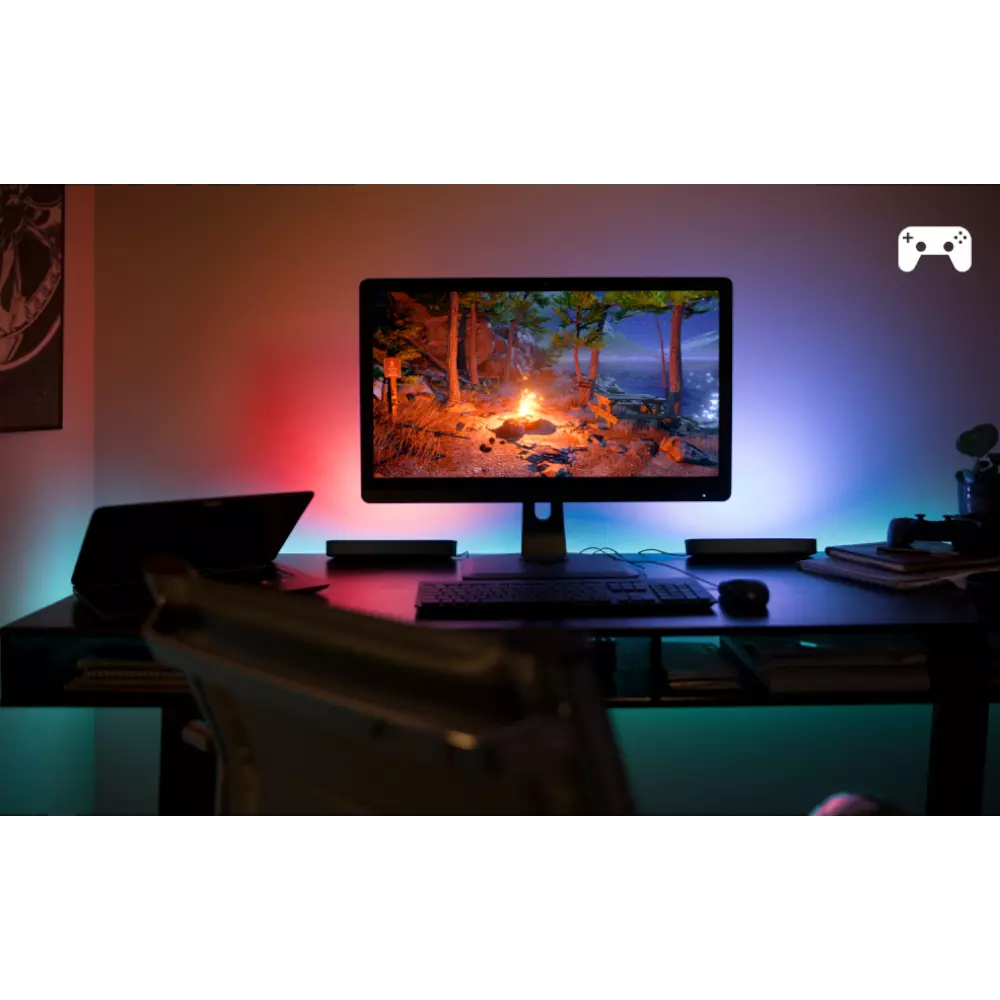 smarthome Philips Tischleuchte Hue Play Lightbar mit Netzteil kaufen 50% Rabatt für begrenzte Zeit