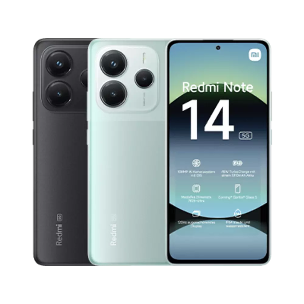 smarthome XIAOMI Redmi Note 14 5G 256 GB Coral Green kaufen Preisnachlass
