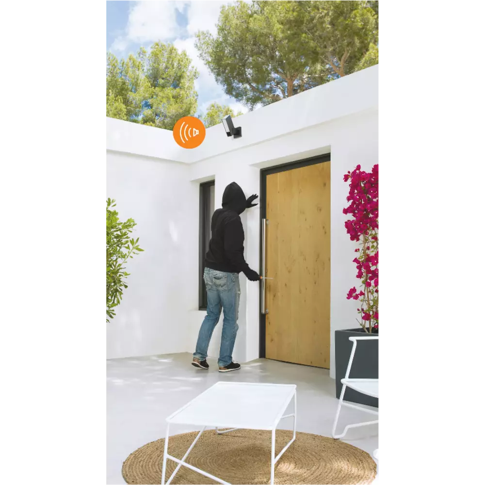 smarthome Netatmo Smarte Außenkamera mit Sirene Schwarz kaufen Sonderangebot