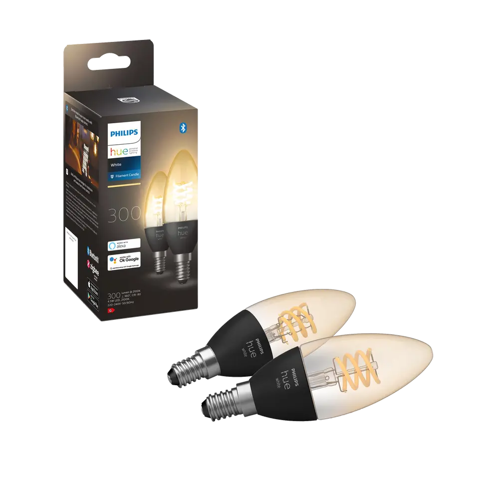 smarthome Philips Hue White E14 Kerze Doppelpack Filament kaufen Bestseller