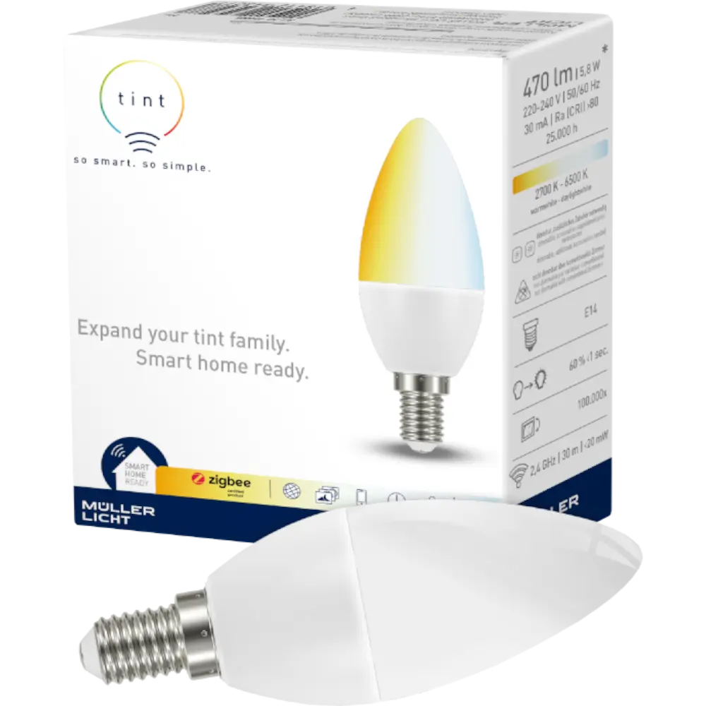 smarthome tint LED-Kerzenform white E14 kaufen Tägliche Deals