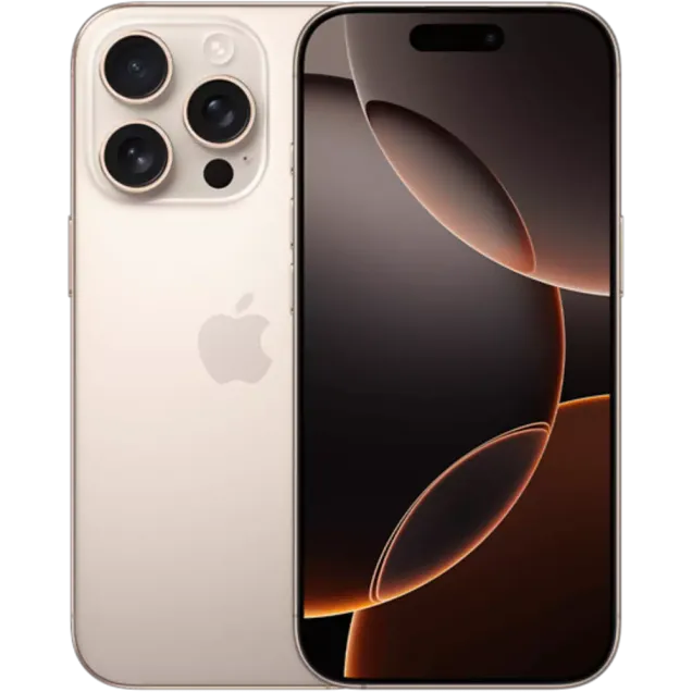 smarthome Apple iPhone 16 Pro 128 GB Titan Wüstensand kaufen