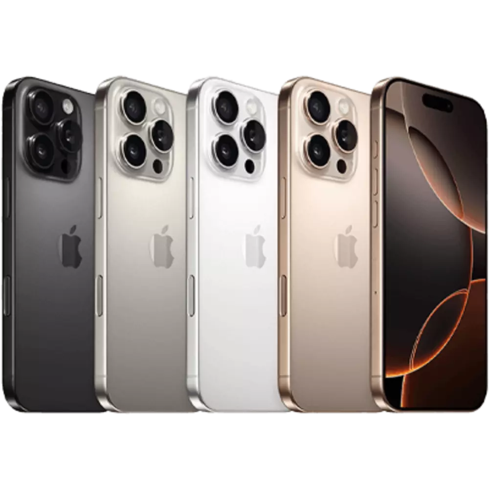 smarthome Apple iPhone 16 Pro 128 GB Titan Wüstensand kaufen Blitzangebot