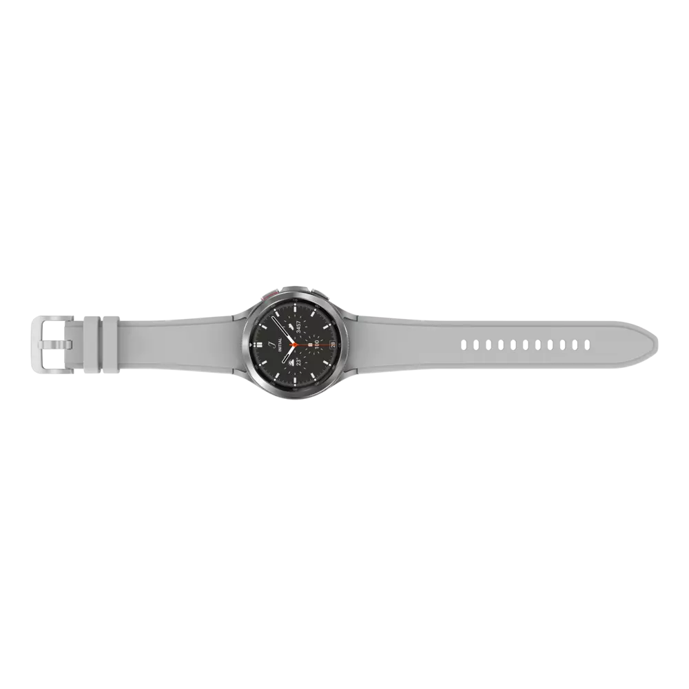 smarthome Samsung Galaxy Watch4 Classic Bluetooth 46 mm Silber kaufen Großer Ausverkauf