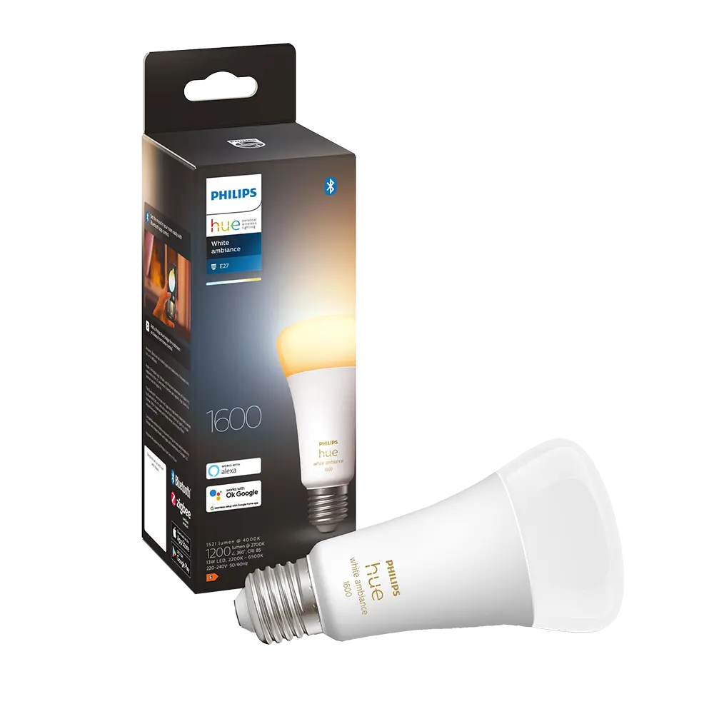 smarthome Philips Hue White Ambience E27 Einzelpack kaufen Kostenlose Rückgabe