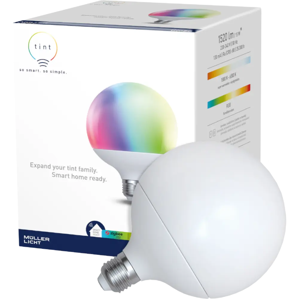 smarthome tint LED-Globeform white+color E27 kaufen JETZT KAUFEN