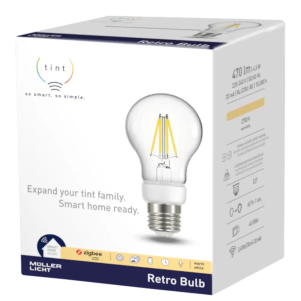 smarthome tint Zusatzlampen dimming LED-Birnenform E27 Filament kaufen Neueste Stile