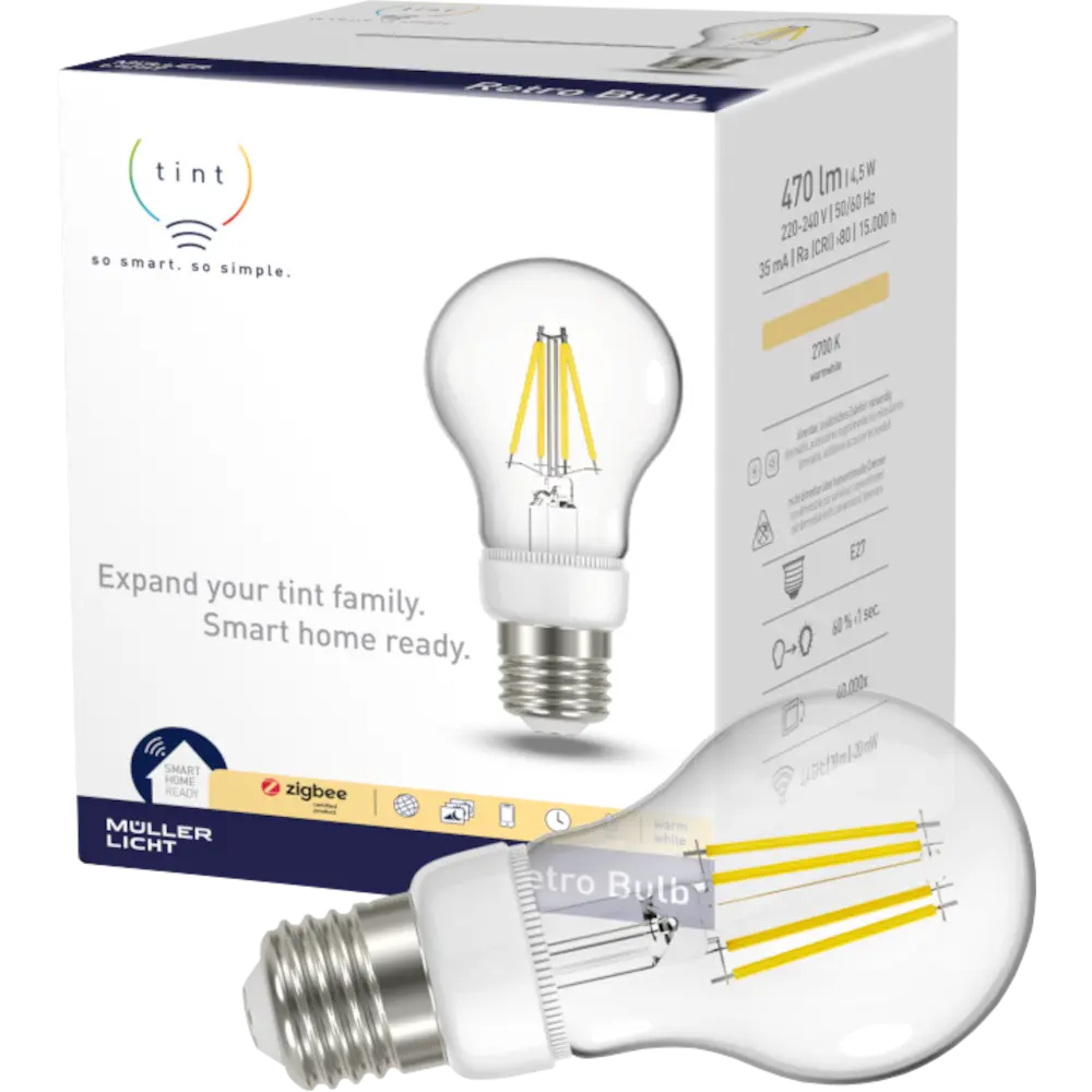 smarthome tint Zusatzlampen dimming LED-Birnenform E27 Filament kaufen Neueste Stile