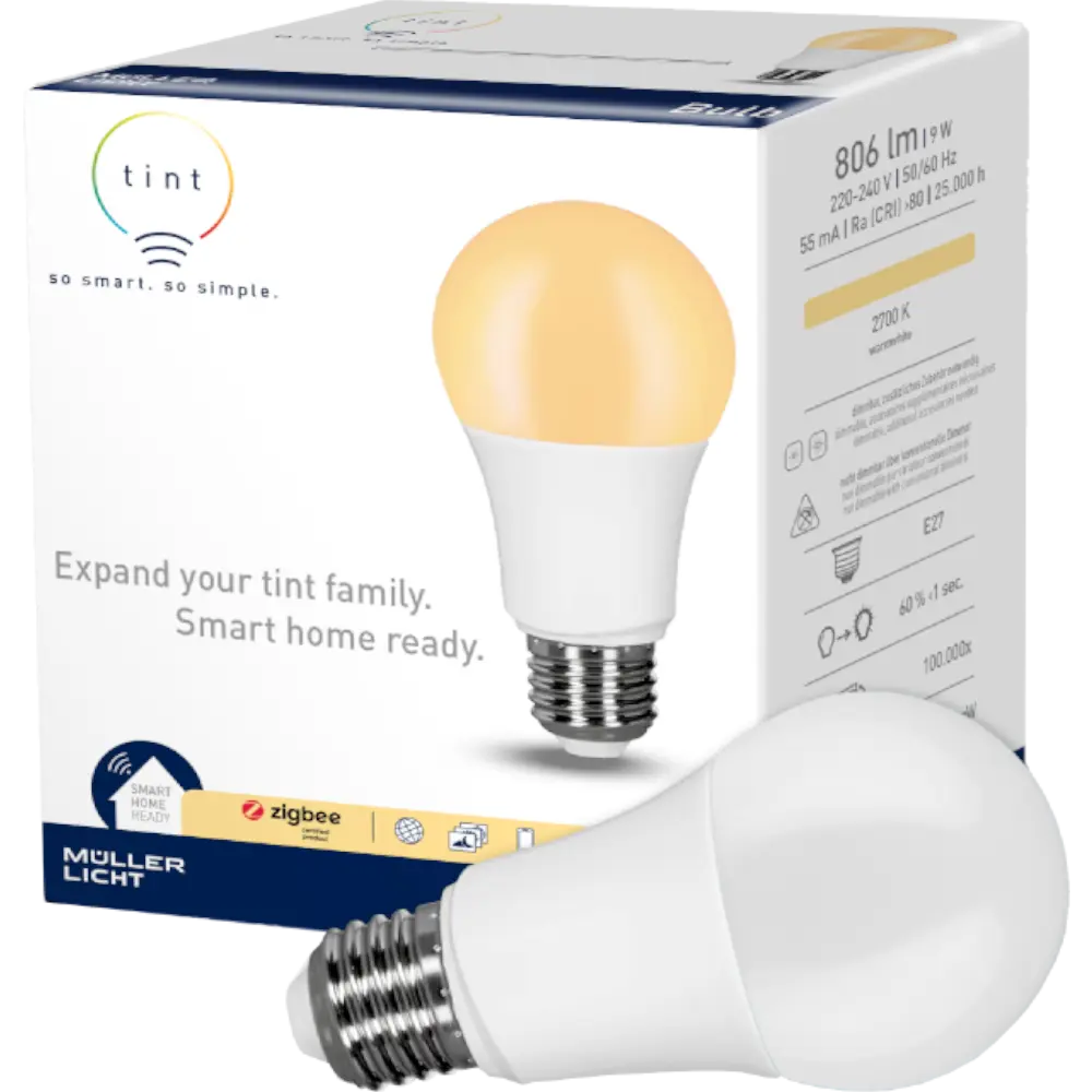 smarthome tint LED-Birnenform dimming warmwhite E27 kaufen Letzte 2 Tage