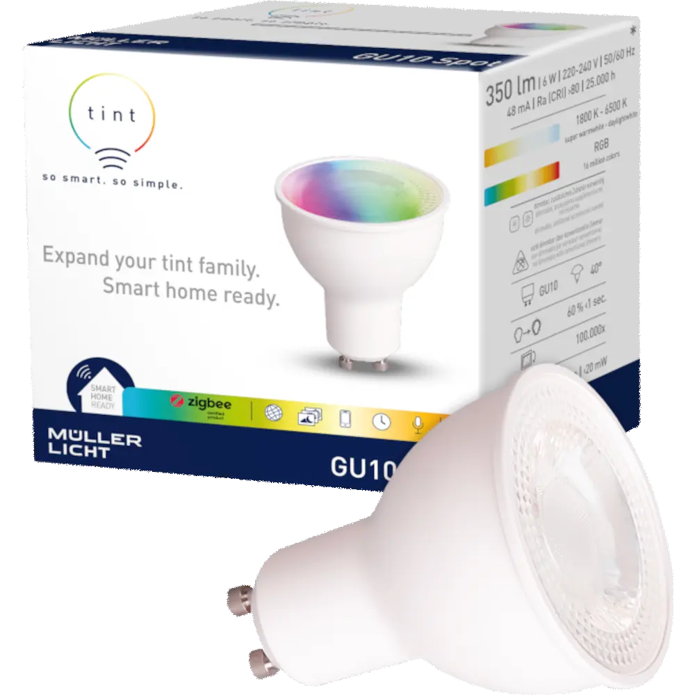 smarthome tint LED-Reflektor white+color GU10 kaufen Vierteljährliche Förderung