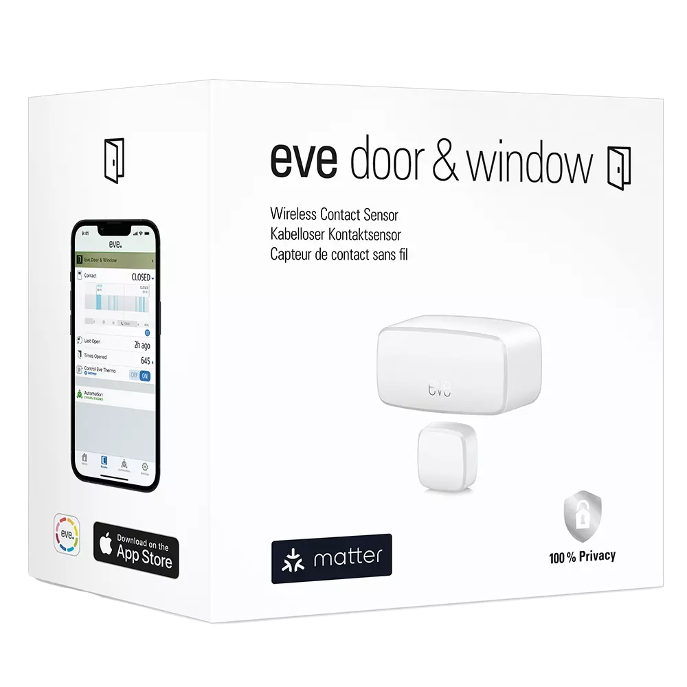 smarthome Eve Thermo + EVE Door & Windows (Matter) Smart Heizen Startset kaufen Begrenztes Angebot