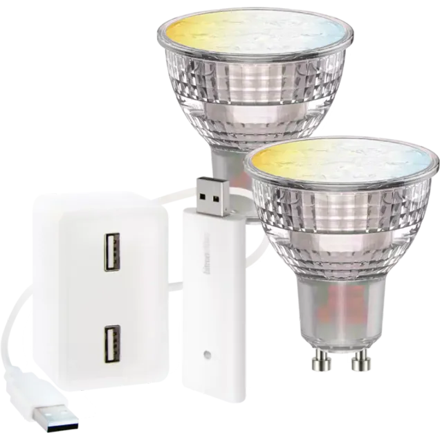 smarthome 2x LED-Reflektor Retro white GU10 + Funkstick kaufen Bis zu 50% Rabatt