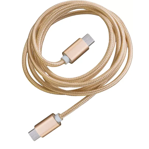 smarthome Peter Jäckel FASHION MFI Data Cable Typ-C/ Apple Lightning mit Sync- und Ladefunktion Gold kaufen Letzte 2 Tage