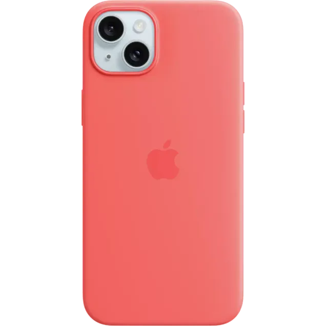 smarthome Apple Silikon Case iPhone 15 Plus mit MagSafe Guave kaufen