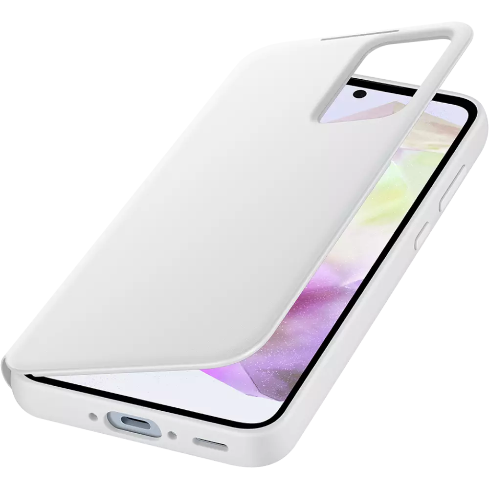 smarthome Samsung Smart View Wallet Case Galaxy A35 5G Weiß kaufen Kostenlose Rückgabe
