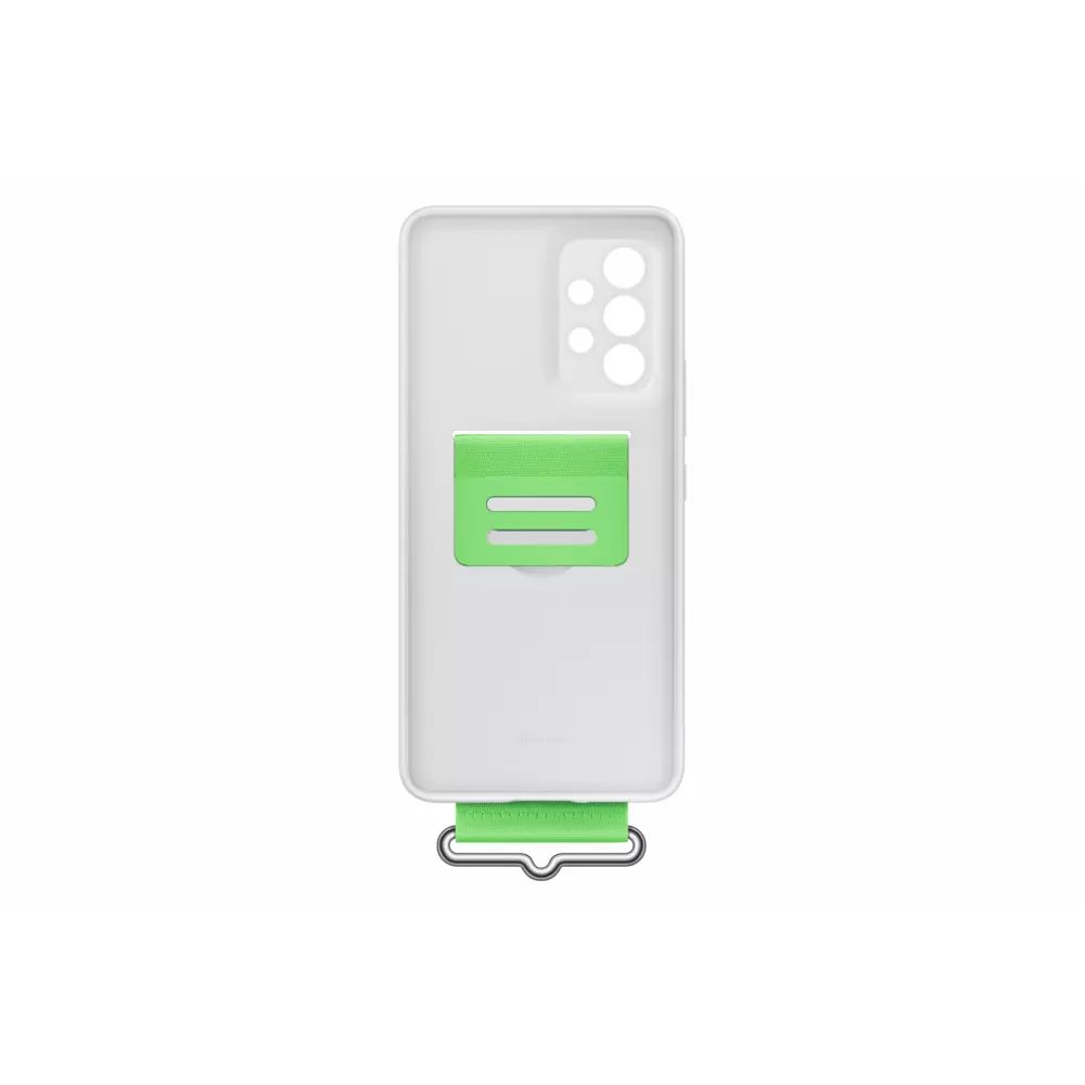 smarthome Samsung Galaxy A53 Silicone Cover with Strap Weiß kaufen Kostenloser Versand